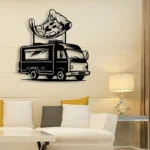 Food Coffee Metal Sign Pizza Truck 1