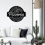 Food Coffee Metal Sign Pizzeria Let8217s Eat Together 1