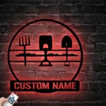 Food Coffee Metal Sign Planting Tool 1