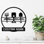 Food Coffee Metal Sign Planting Tool 1