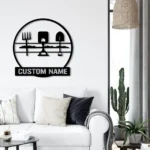 Food Coffee Metal Sign Planting Tool 1