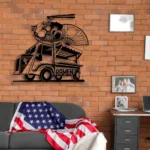 Food Coffee Metal Sign Ramen Truck 1