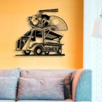 Food Coffee Metal Sign Ramen Truck 1