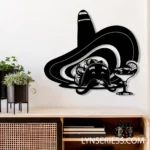 Food Coffee Metal Sign Skull Tacos Tequila Mexican Food 1