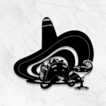 Food Coffee Metal Sign Skull Tacos Tequila Mexican Food 1