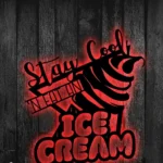 Food Coffee Metal Sign Stay Stylish Eat An Ice Cream 1