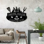 Food Coffee Metal Sign Steel Barbecue 1