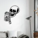 Food Coffee Metal Sign Sugar Skull 1