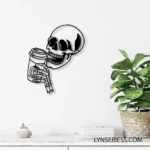 Food Coffee Metal Sign Sugar Skull 1
