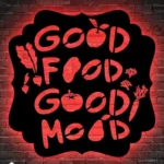 Food Coffee Metal Sign Tailored Quotes Food Shop 1