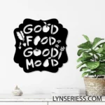 Food Coffee Metal Sign Tailored Quotes Food Shop 1