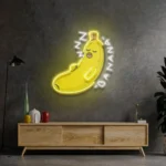 Food Coffee Neon Sign Banana Sleep 1