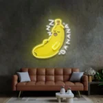 Food Coffee Neon Sign Banana Sleep 1