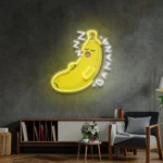 Food Coffee Neon Sign Banana Sleep 1
