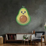 Food Coffee Neon Sign Cute Avocado Baby 1