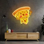Food Coffee Neon Sign Joyful Pizza 1
