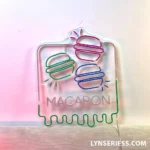 Food Coffee Neon Sign Macaron Shop 1