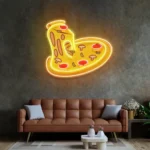 Food Coffee Neon Sign Pizza 1
