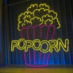 Food Coffee Neon Sign Popcorn Led 1