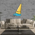 Food Coffee Neon Sign Sadcream Cone 1