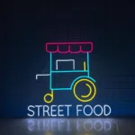 Food Coffee Neon Sign Street Food Truck Led 1