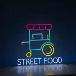 Food Coffee Neon Sign Street Food Truck Led 1