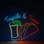 Food Coffee Neon Sign Tequila And Tacos 1