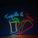 Food Coffee Neon Sign Tequila And Tacos 1