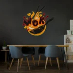 Food Coffee Neon Sign Wok 1