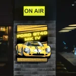 Ford Neon Sign Gt40 Mk Iv Poster 1