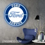Ford Neon Sign Super Car 1