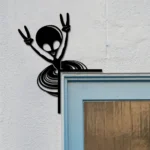 Gaming Pop Culture Metal Sign Alien 1