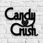 Gaming Pop Culture Metal Sign Candy Crush Saga 1