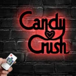 Gaming Pop Culture Metal Sign Candy Crush Saga 1