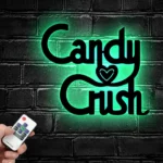 Gaming Pop Culture Metal Sign Candy Crush Saga 1