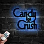 Gaming Pop Culture Metal Sign Candy Crush Saga 1