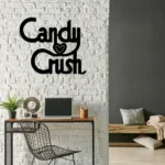 Gaming Pop Culture Metal Sign Candy Crush Saga 1
