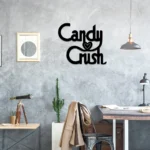 Gaming Pop Culture Metal Sign Candy Crush Saga 1