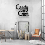 Gaming Pop Culture Metal Sign Candy Crush Saga 1
