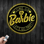 Gaming Pop Culture Metal Sign Come On Baby Let8217s Go Party 1