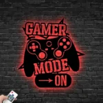 Gaming Pop Culture Metal Sign Custom Game Mode 1