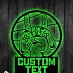 Gaming Pop Culture Metal Sign Custom Rock And Roll 1