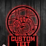 Gaming Pop Culture Metal Sign Custom Rock And Roll 1