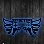Gaming Pop Culture Metal Sign Custom Video Game Wings 1