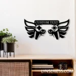 Gaming Pop Culture Metal Sign Custom Video Game Wings 1