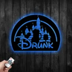 Gaming Pop Culture Metal Sign Drunk 1
