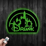 Gaming Pop Culture Metal Sign Drunk 1
