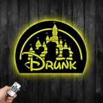 Gaming Pop Culture Metal Sign Drunk 1
