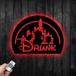 Gaming Pop Culture Metal Sign Drunk 1