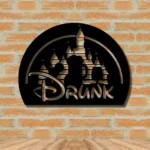 Gaming Pop Culture Metal Sign Drunk 1
